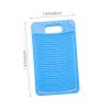 FOMIYES Laundry Board Home Washboard Laundry Accessories Laundry Supplies Washing Board, 28*15.5cm, Blue view 3