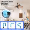 SHINMING 30 Foot High Reach Cleaning Kit with 6-24FT Telescoping Pole - High Ceiling Dusting and Window Cleaning Kit, Cobweb Duster, Window Washer & Squeegee, Fan Duster and Feather Duster view 3