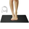 Grounding Mat PU Leather Grounded Mat for Feet Bed Desk,Earth Connected Pad for Therapy Relief with 15ft Cord (11.8x27.5 Inch) view 1