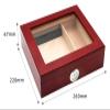 Cigar Humidor Humidor Cigar Case Cigar Humidifier with Hygrometer Cigar Humidor Storage Box 15-20 Cigars Cigar Box view 2