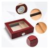Cigar Humidor Humidor Cigar Case Cigar Humidifier with Hygrometer Cigar Humidor Storage Box 15-20 Cigars Cigar Box view 3