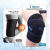 NEWGO Cold Therapy Knee Ice Pack Wrap, 2 Hours Long-Lasting Relief for Knee Replacement Surgery, Injuries, Swelling & Post-Surgery Recovery, Reusable Gel Ice Pack for Sports Injuries view 4