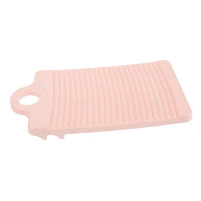 FOMIYES Washing Board Laundry Accessories Laundry Supplies Home Washboard Laundry Board, 30.50X18.00X1.50CM, Rosy