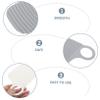 FOMIYES 6pcs Mini Washboard Travel Small Washboard Washing Board for Travel Laundry Wash Board Convenient Washboard Portable Washboard Small Washing Board Clothing Washing Board, 18x9x2cm, White view 2