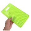 FOMIYES Home Washboard Laundry Board Washing Board Laundry Supplies Laundry Accessories, 28*15.5cm, Green view 4