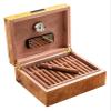 Cigar Humidor Cigar Humidor, Cedar Humidor, Piano Paint Design, Corrosion Resistance, Anti - Wear, with Accurate Digital Hygrometer, Cigar Humidifier and Accessory Drawer, Holds Up to 50 Cig view 1