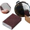 10 Pack Carborundum Sponge, Magic Emery Sponge Brush Eraser Scrub, Kitchen Cleaning Sponge for Removing Rust Cleaning Pots and Pans, 2024 New Household Cleaning Tool view 2