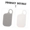 FOMIYES 4pcs Travel Washboard Clothing Cleaning Washboards Washboard for Hand Washing Mini Washboards Washboard for Shirts Reusable Washboards Small Washing Boards Travel Scrub Board, 18.7X9.5X0.5CM view 2