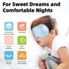 Silk Sleep Eye Mask for Kids, 100% Real Natural Pure Silk Sleeping Masks, Blindfold Sleep Eye Cover with Adjustable Strap, Soft & Lightweight Night Eyeshade for Boys Girls Teens (2 Pack) view 4