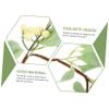 HOOTNEE 5pcs Eucalyptus Leaves Candle Rings Artificial Wreaths for Tabletop Decoration Elegant Centerpiece for Parties Weddings and Home Decor Faux Leaf Design view 3
