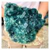 1pcs,Natural Green Cubic Fluorite, crystalline Clumps Mineral, Healing Sample (Size : 100-150g) view 4