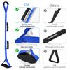 35 Inches Long Leg Lifter Strap with Padded Handgrips and Foot Loop,Rigid Leg Lifter Hip&Knee Replacement Surgery Recovery Kit,Foot Lifter Easily Get in and Out of Bed,Car,Wheelchair view 4
