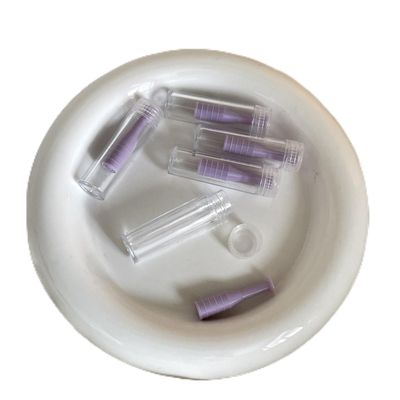 BEDARTIST 10 Pieces Hard Contact Lens Remover Tool for RGP and Scleral Lenses w Clear Case, Contact Lenses Inserter Remover (Purple)