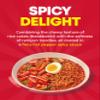 NONGSHIM TAEKYUNG Rapokki (Hot, 14oz) - Authentic Korean Street Food, Ramen Noodles with Rice Cakes. Quick & Easy to Prepare, Ready in 4 Mins. view 3