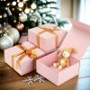 Ditwis 4 Pack 8x8x4 Inches Gift Boxes with Magnetic Closure Lids, Pink Magnetic Box for Wedding, Groomsmen Bridesmaid Proposal, Birthdays, Mother's Day view 4