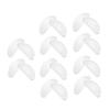FOMIYES Side Shields for Eyeglasses 10 Pairs Non-Slip Silicone Nose Pads for Glasses Sunglasses view 1