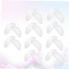 FOMIYES Side Shields for Eyeglasses 10 Pairs Non-Slip Silicone Nose Pads for Glasses Sunglasses view 2