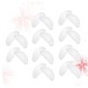 FOMIYES Side Shields for Eyeglasses 10 Pairs Non-Slip Silicone Nose Pads for Glasses Sunglasses view 3