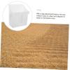 Cabilock Plastic Dustpan for Cleaning Garbage Collection Handheld Grains Container with Ergonomic Handle Multi-use Tool for Household Agricultural Use view 4