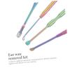 Beaupretty Ear Wax Removal Kit Cleaning Tools for Adults Ear Wax Scoop Set with Cleaning Brush Safe and Smooth Care Instruments view 4