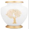 Memorials Cremation Urns for Adult - Adult Funeral Urn Handcrafted - Handcrafted Cremation Urn, Large Burial Urns for Ashes Adult - Yellow Ivory view 1