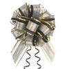 10 Pack Large Pull Bows 6 Inch - Big Black Bows for Gift Wrapping, Ribbon Pull Bows for Mother's Day, Wedding Baskets Birthdays Gift view 1