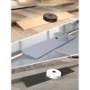 0.4" Rise Threshold Ramps for Doorways Non-Slip Indoor Handicap Ramp Wheelchair Ramp for Home Steps Heavy Duty Plastic Threshold Ramp Set for Wheelchair Stroller Cuttable & Adjustable Size (Size : A- view 1