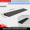 0.4" Rise Threshold Ramps for Doorways Non-Slip Indoor Handicap Ramp Wheelchair Ramp for Home Steps Heavy Duty Plastic Threshold Ramp Set for Wheelchair Stroller Cuttable & Adjustable Size (Size : A- view 4
