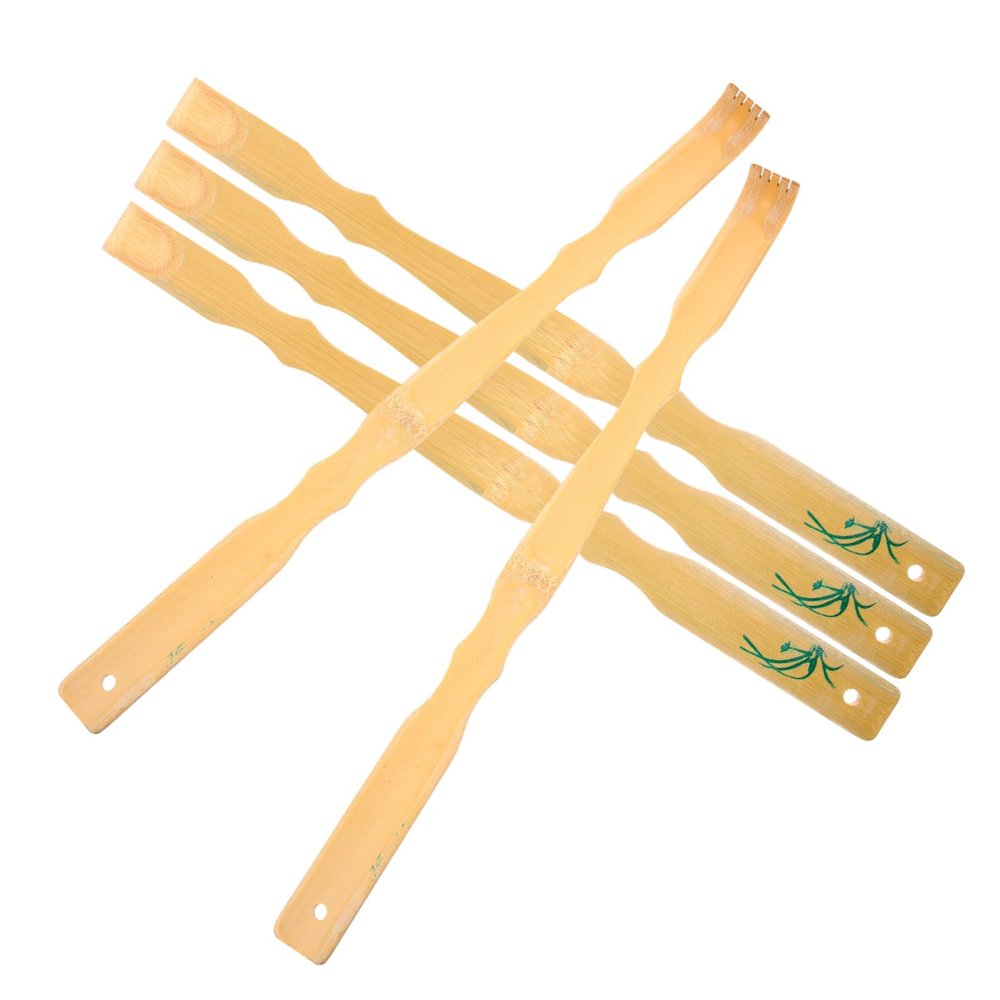 Beaupretty 5pcs Back Scratcher for Adults Reach Itching Relief Tool for Seniors Versatile Body for Home Use Random Designs
