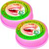 2 Pcs. of Ras Yan Herbal Clove Concentrated Toothpaste in Round Box 25 Gram. Original from Thailand. view 1