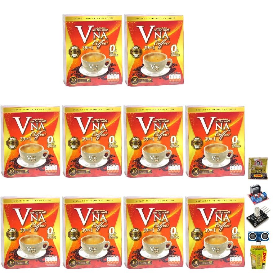 Generic Roasted Arabica Coffee Delicious Mellow Snack 30 Sachets/Box(450g) Vna Instant Coffee Mix 39in1 Herbal Set 10 No0617897894 By Beautygoodshop [Get Free For You Beauty Gifts], Large