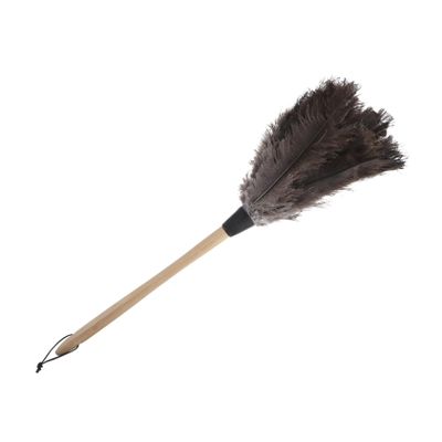 Beaupretty 1pc Ostrich Duster Handle Lightweight and Static Cleaning Tool for Home and Car Dust Removal for Furniture Electronics and High Reach Areas