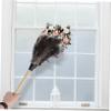 Beaupretty 1pc Ostrich Duster Handle Lightweight and Static Cleaning Tool for Home and Car Dust Removal for Furniture Electronics and High Reach Areas view 4
