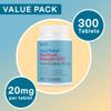 Curist Famotidine 20mg Bulk Pack (300 Count Tablets) Acid Reflux Medicine for Heartburn Relief - OTC Maximum Strength Stomach Acid Reducer - Anti Acid Relief Tablets for Indigestion Heartburn Relief view 4