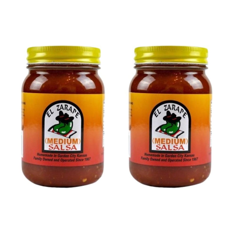 NineLife Basics El Zarape Salsa, 16oz - 2 pack (Medium)