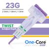 ONE-CARE Opti+ Safety Lancets, 23G, Adjustable 1.3-2.3mm, 100 Count view 2
