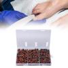 ZIZEV 210Pcs Sanding Bands for Nail Drill Manicure Ring for Cap Mandrel Care Accessories for Foot Calls Brown for Foot Nail Drill Bits view 2