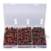 ZIZEV 210Pcs Sanding Bands for Nail Drill Manicure Ring for Cap Mandrel Care Accessories for Foot Calls Brown for Foot Nail Drill Bits view 4