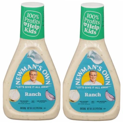 Pack Of 2 Bottles Ranch Salad Dressing 16 oz.