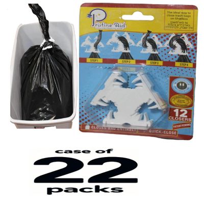 PRISTINE AID Shabus Trash bag closer Knot free Knot-free Shabbat tie for trash bags shabuss Knipper