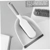 2pcs Broomstick and Dust Pan Set Broom for Home Floor Sweeper Cleaning Brush for Desk Bed Sofa Car view 2