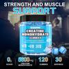 Creatine Monohydrate Gummies 5600mg for Men & Women, 120 CT Chewable Creatine Monohydrate for Muscle Support, Energy Boost, 5.6g of Creatine Monohydrate per Serving - Sugar Free (Blueberry Flavor) view 3