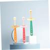 MAGICLULU 3pcs Boys and Girls Rotatable Toothbrush Soft Bristles Toothbrush for Years Old Boy Girl Years view 3