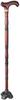 Handmade Wooden Walking Stick with Rubber Non-Slip Base Pad, Adjustable Beech Canes with Wrist Strap, Handrail Canes for Crutches for Men and Women view 1