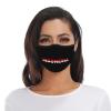 Rqwaaed Indonesia Flag Indonesian Text Word Art Face Mask Washable Reusable Adults Breathable With 2 Filters, 1, Black view 2