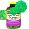 Light Spring Super B-Complex Capsules  Vitamins B6, B12, C, Thiamine & Biotin  Gluten-Free Complete Dietary Supplement with Light&Spring Guide + Exclusive Pill Organizer view 1