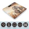 African Lion Family Scale for Body Weight Smart Accurate Digital Bathroom Scale with Easy Read LCD, style view 3