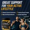 musebeam Creatine Monohydrate 5000mg Supplement Gummies - with L-Taurine Betaine Anhydrous Alpha-GPC BCAA 2:1:1 - Sugar-Free Gluten Free for Men Women view 2