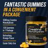 musebeam Creatine Monohydrate 5000mg Supplement Gummies - with L-Taurine Betaine Anhydrous Alpha-GPC BCAA 2:1:1 - Sugar-Free Gluten Free for Men Women view 3