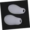 FRCOLOR 2pcs Silicone Little Toe Tubes Protector for Bunion Elastic Toe Sleeves to Prevent Calluses and Foot for Everyday Use view 4